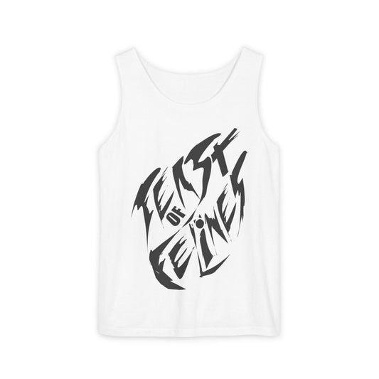 Felines Tank Top - Summer Vibes Unisex Garment-Dyed