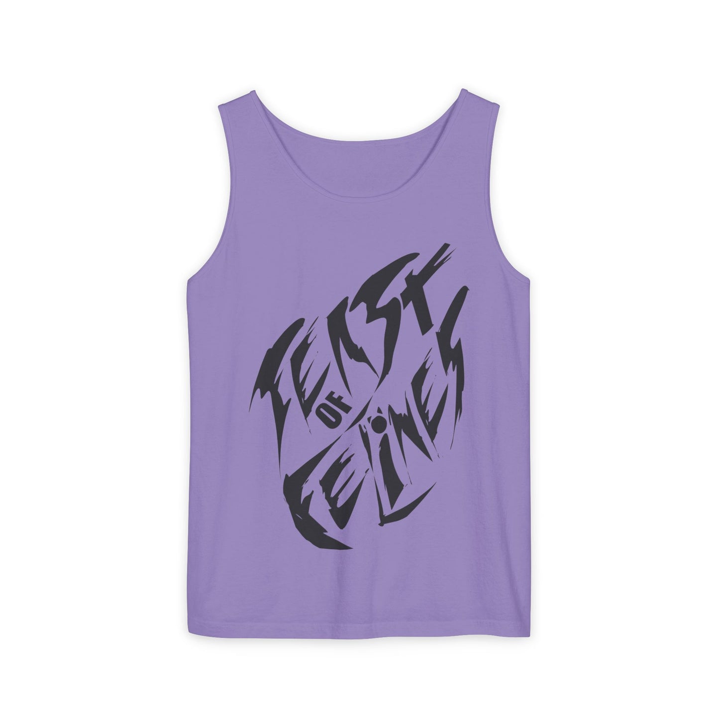 Felines Tank Top - Summer Vibes Unisex Garment-Dyed