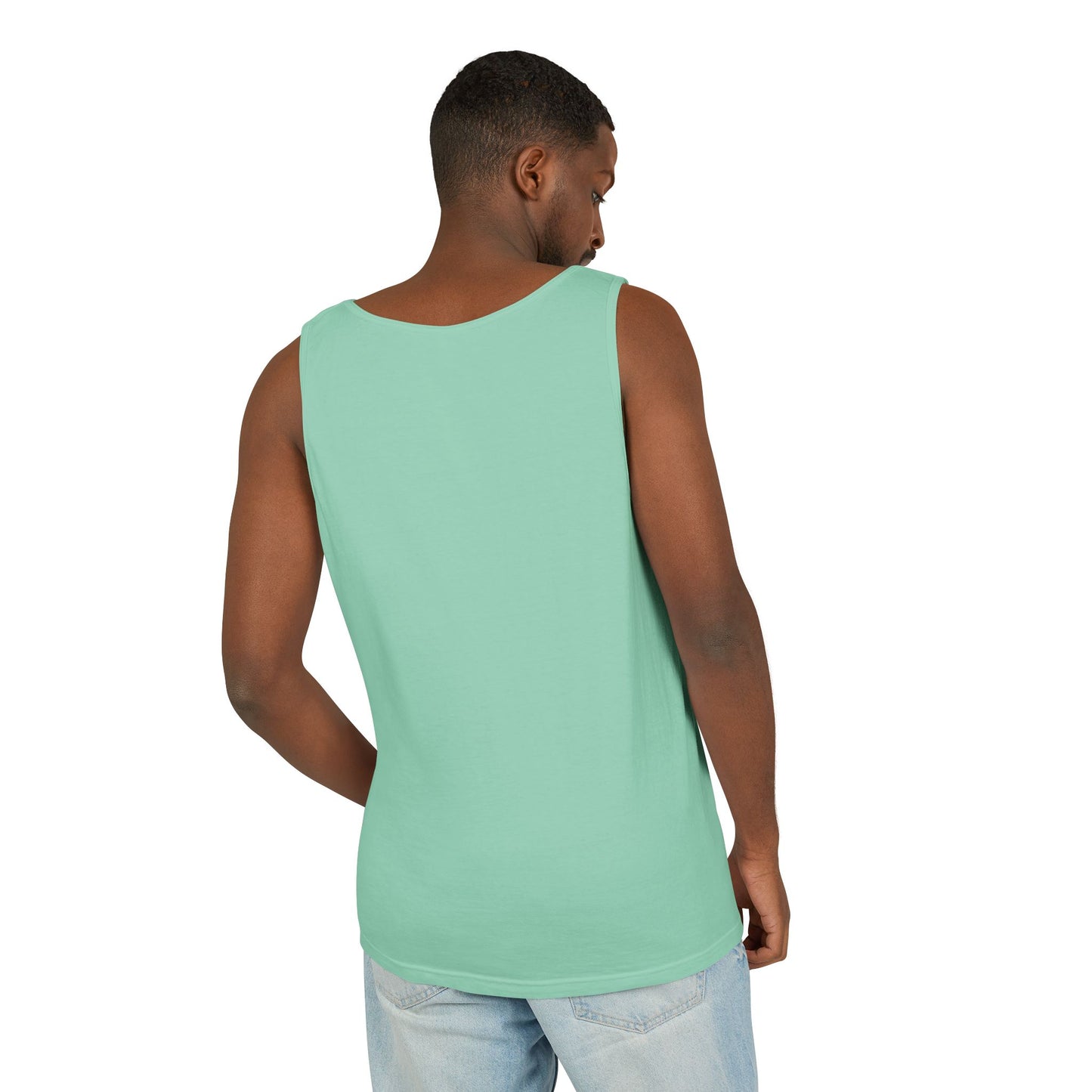 Felines Tank Top - Summer Vibes Unisex Garment-Dyed
