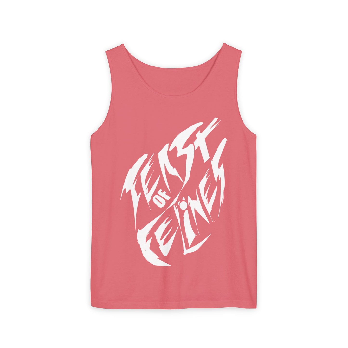 Felines Tank Top - Summer Vibes Unisex Garment-Dyed