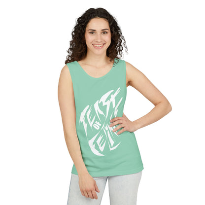 Felines Tank Top - Summer Vibes Unisex Garment-Dyed